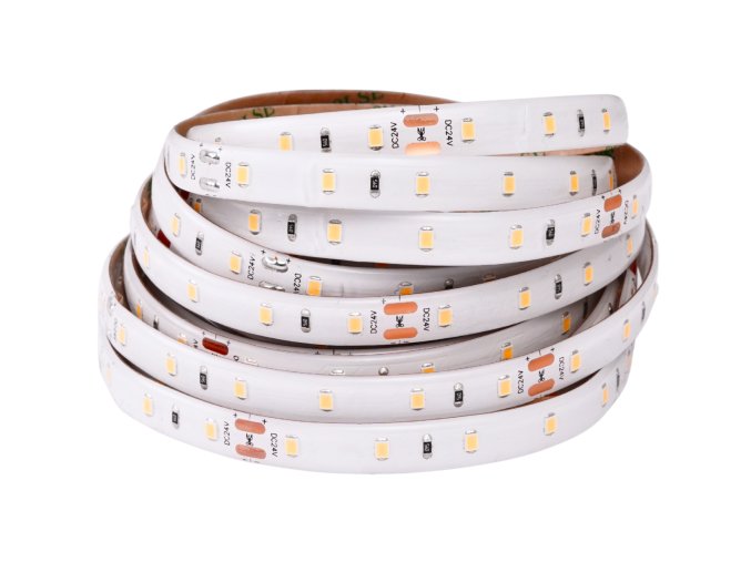LED-szalag, 12W/m, 24V, védelemmel IP54