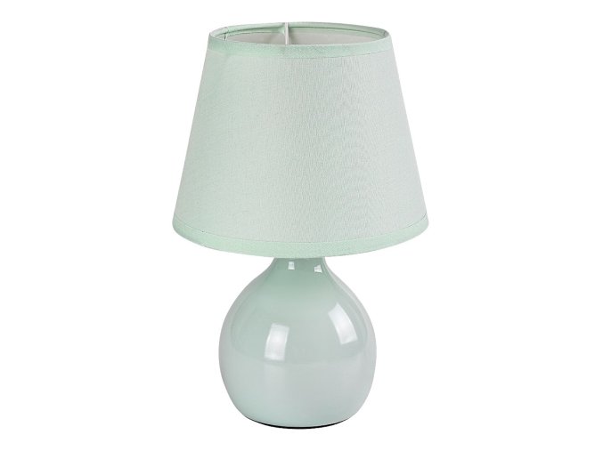 138699 zelena stolni lampa ingrid pro zarovku e14