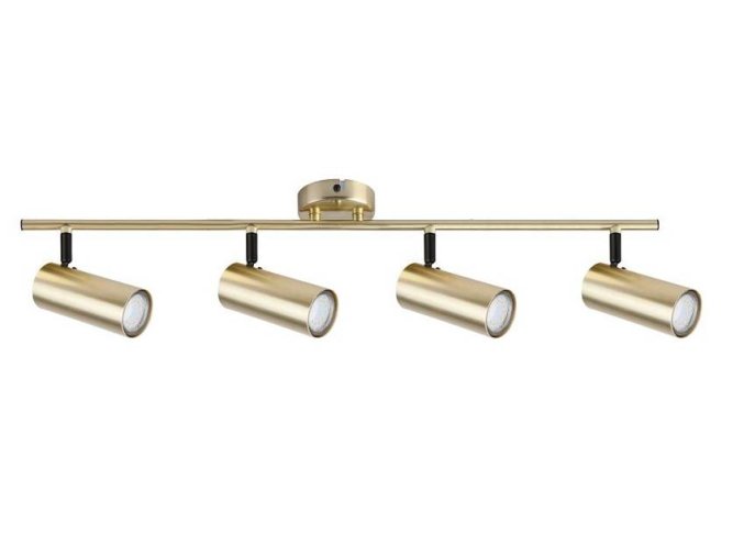 lengyel Lámpa sárgaréz fali mennyezeti sín 4x15W Colly 94 01740 71994 3