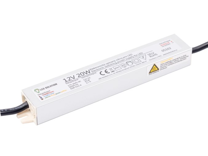 65964 led tápegység transzformátor 12v 20w ip67