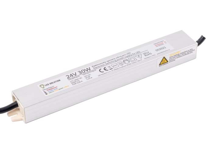 66822 led tápegység transzformátor 24v 30w ip67