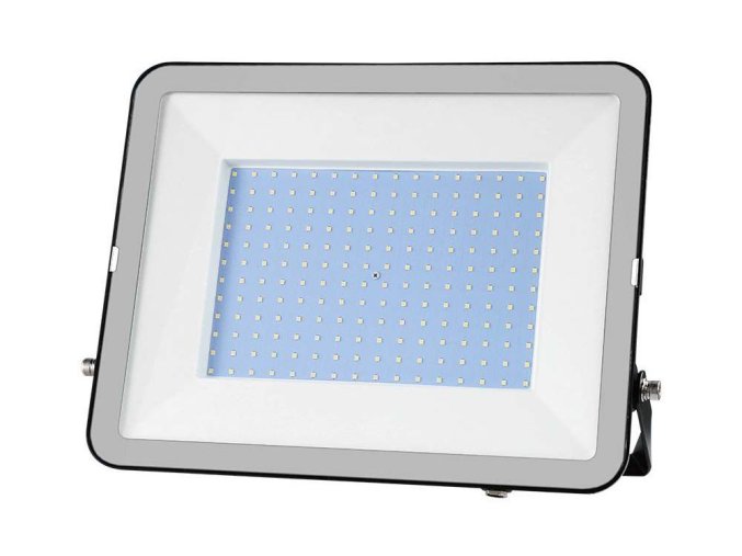 Fekete LED-reflektor, 200W, Premium