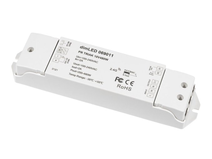 DimLED 480W triakos fényerő-szabályozó LED-lámpákhoz, 230V