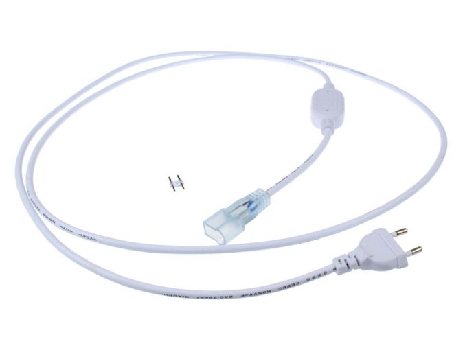 70202 tápkábel led szalaghoz neon 200cm
