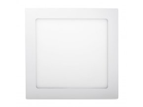 Fehér süllyesztett LED panel négyzet 225 x 225mm 18W Premium (Fény színe Meleg fehér)