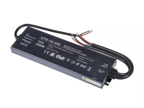 LED tápegység (trafó), 12V, 350W, IP67, Premium