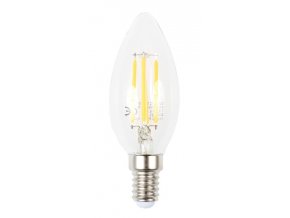 Filament LED-égő, 4W, E14, szabályozható fényerővel