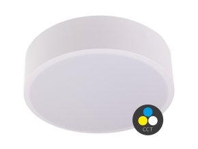 Fehér mennyezeti LED-lámpa, gömbölyű, 500mm, 48W, CCT