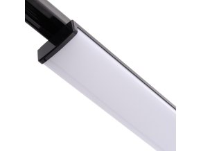 Fekete sínes LED-lámpa, 150cm, 61W, 120°, 3F