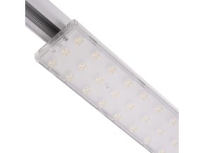 Fehér sínes LED-lámpa, 150cm, 66W, 90°, 3F