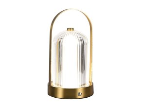 Arany LED asztali töltőlámpa 225mm 1W
