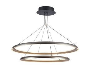 131419 sede zavesne led svitidlo kulate designove 60cm 65w