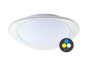 Fehér LED-es mennyezeti lámpa kerek 450mm 20/40W CCT, távirányítóval