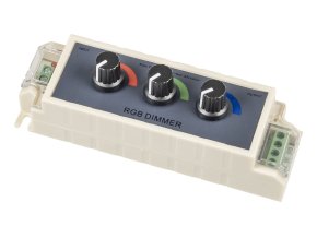 RGB dimmer manuális 12-24V