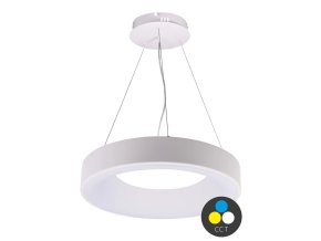 Fehér függő LED lámpa kerek 480mm 48W CCT