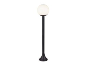 131821 cerno opalovy zahradni sloupek pro zarovku e27 ip44 97cm