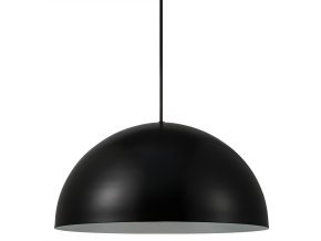 131902 cerny zavesny lustr ellen 40 pro zarovku e27