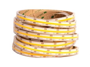 COB LED-szalag, 10W/m, 12V, védelemmel IP67