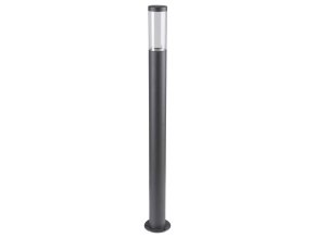 133719 antracitovy zahradni sloupek katowice pro led zarovku gu10 80cm