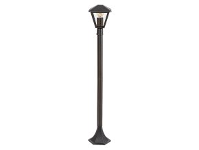 133779 cerna zahradni lampa paravento pro led zarovku e27 102cm