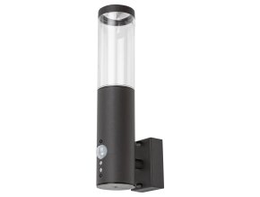 133578 antracitove fasadni svitidlo s pohybovym cidlem katowice pro led zarovku gu10