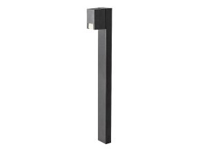 133602 cerna zahradni lampa cernon pro zarovku gu10 80cm