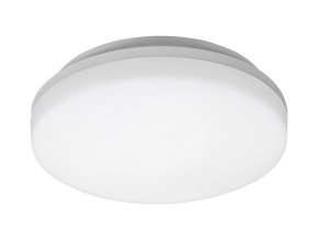 133689 9 bile stropni led svitidlo s pohybovym cidlem zenon kulate 220mm 18w ip54 cct