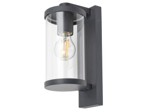133986 antracitove fasadni svitidlo silistra pro led zarovku e27