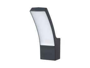 133956 antracitove fasadni led svitidlo palanga 12w ip44