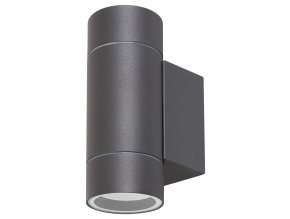 134055 antracitove fasadni svitidlo phoenix pro 2x led zarovku gu10