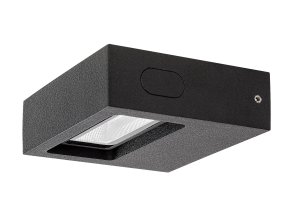 134103 cerne fasadni led svitidlo ganges 7w ip65