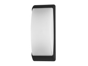 134127 cerne fasadni svitidlo opole 2 pro led zarovku e27