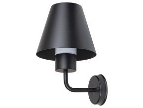 134142 cerne fasadni svitidlo favara pro led zarovku e27