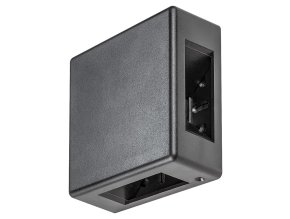 134154 cerne fasadni led svitidlo lippa 6w ip54