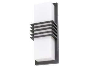 134241 antracitove fasadni led svitidlo rodez 12w ip44