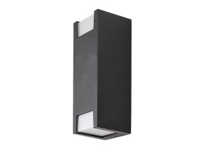 134313 cerne fasadni svitidlo cernon pro 2x led zarovku gu10