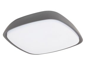 134418 antracitove stropni led svitidlo austin ctvercove 250x250mm 20w ip65