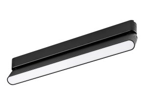 134766 cerne listove led svitidlo 330mm litrack line 1f 16w polohovatelne