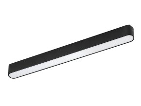 134781 smart tuya cerne listove led svitidlo 330mm litrack line 1f 13w cct