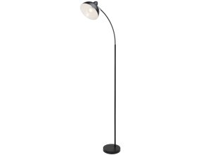 134862 cerna stojaci lampa daron pro zarovku e27
