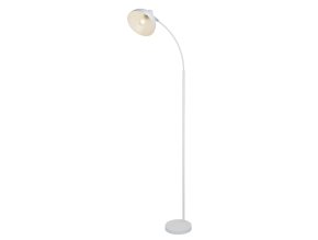 134871 bila stojaci lampa daron pro zarovku e27