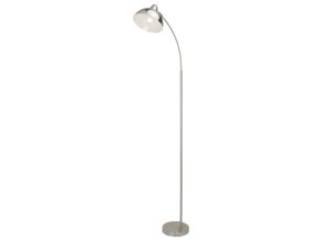 134874 chromova stojaci lampa daron pro zarovku e27
