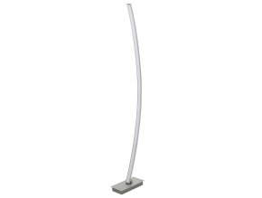134811 stribrna stojaci led lampa addison 28w