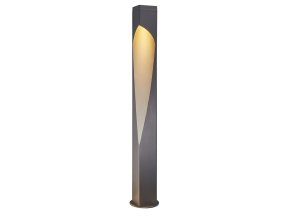 133611 antracitova zahradni lampa concordia pro zarovku gu10 100cm
