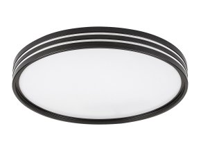 135240 cerne stropni led svitidlo epora kulate 390mm 25w