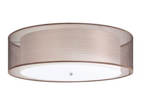 135252 hnede stropni svitidlo anastasia pro zarovku 3x e14