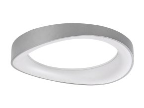 135270 stribrne stropni led svitidlo iliana kulate 520mm 56w