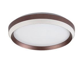 135276 hnede stropni led svitidlo fontana kulate 390mm 24w