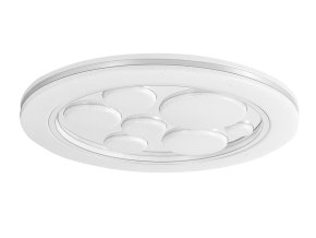 135213 chromove stropni led svitidlo lagertha kulate 490mm 36w
