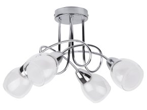 135207 chromove stropni svitidlo dave pro zarovku 4x e14